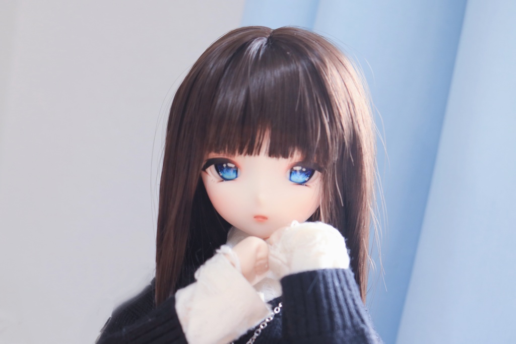 【N.ko】IMOMODOLL miko カスタムヘッド セミホワイト mdd