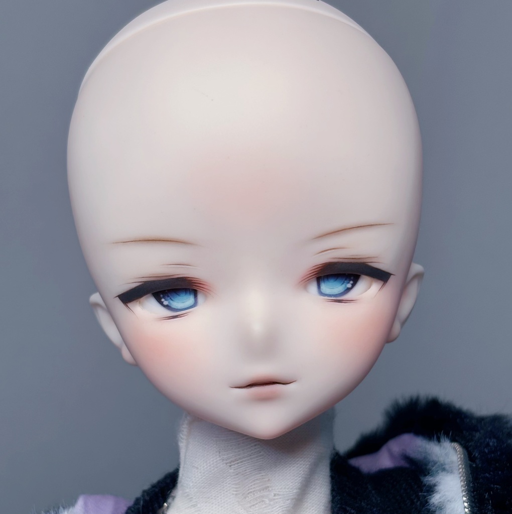 【N.ko】IMOMODOLL Lucifer カスタムヘッド　セミホワイト　mdd