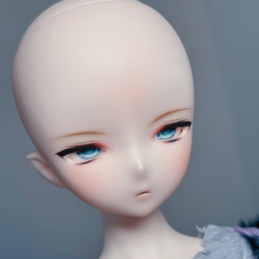 【N.ko】IMOMODOLL tiamat カスタムヘッド セミホワイト mdd