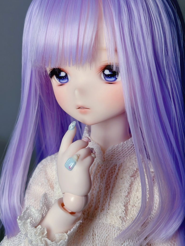 【N.ko】IMOMODOLL corvus カスタムヘッド セミホワイト mdd