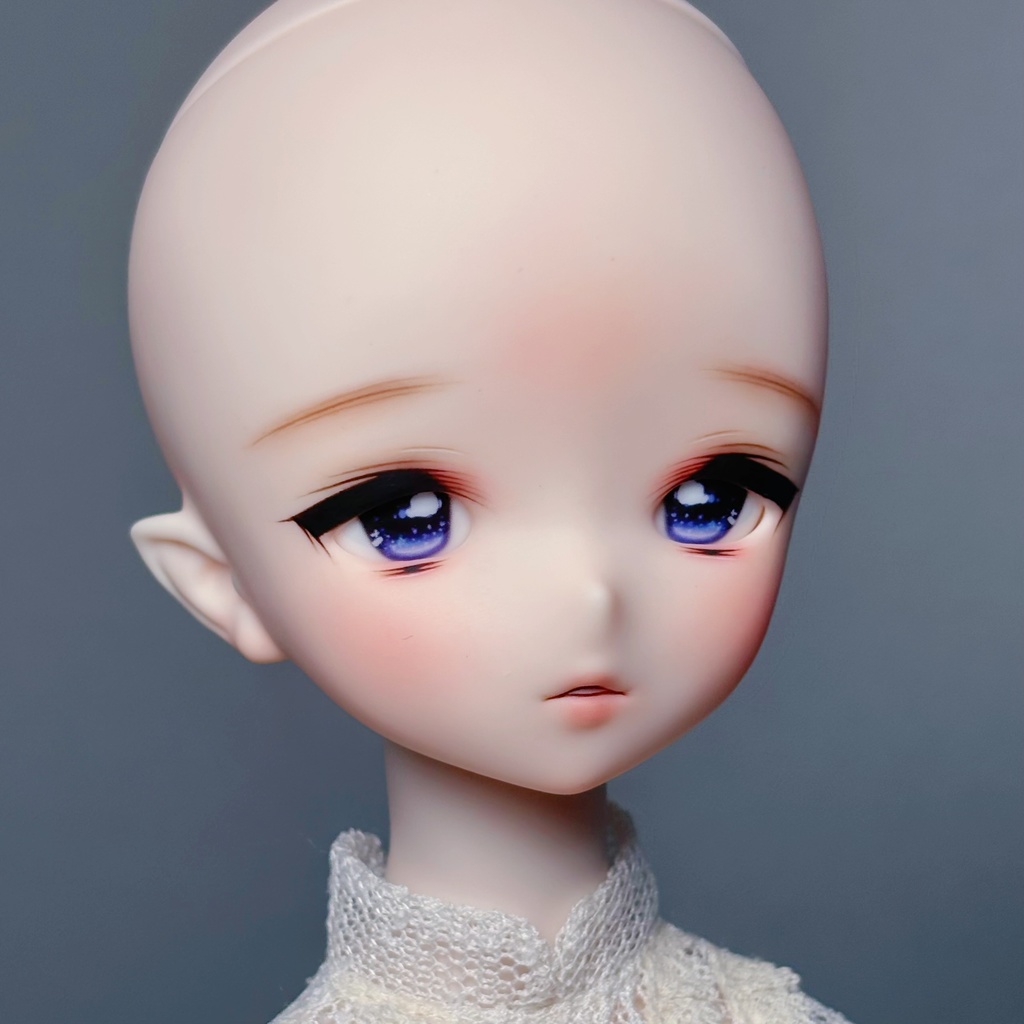 【N.ko】IMOMODOLL corvus カスタムヘッド セミホワイト mdd