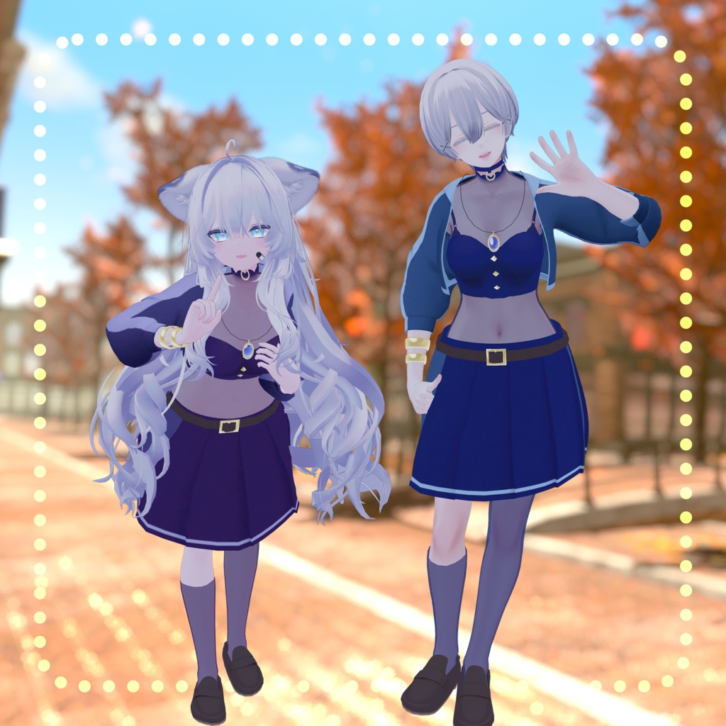 【6アバター対応】School Nocturne【学園のノクターン】