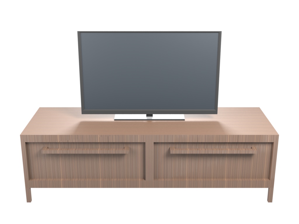 TV　TVボード　3Dモデル