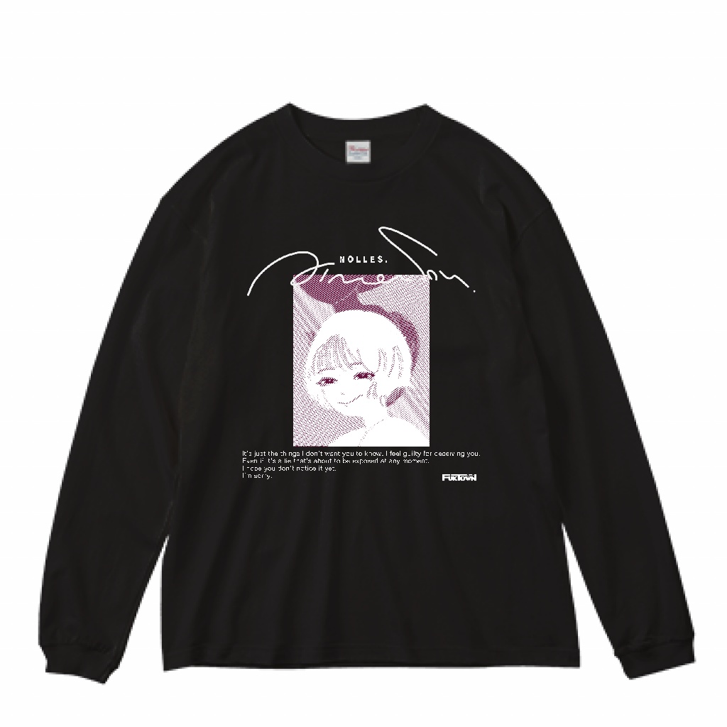 Nimensou Long T (White/Black)