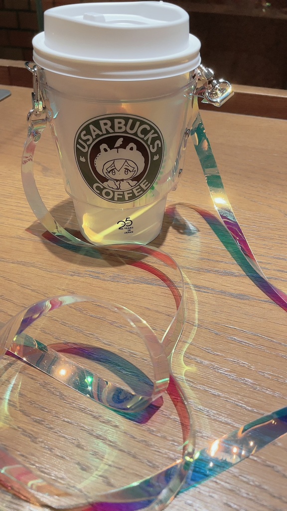 うさ智のうさーばっくすゆめかわ🌈ドリンクホルダー