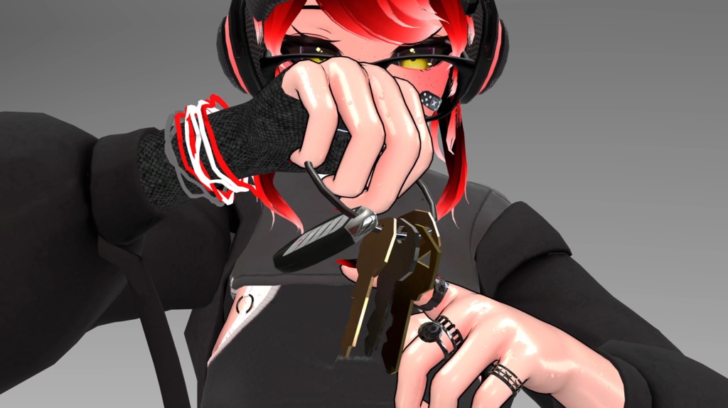 【VRChat】Interactable Jingly Keys