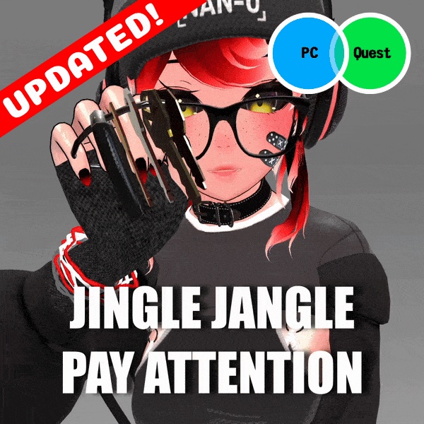 【VRChat】Interactable Jingly Keys