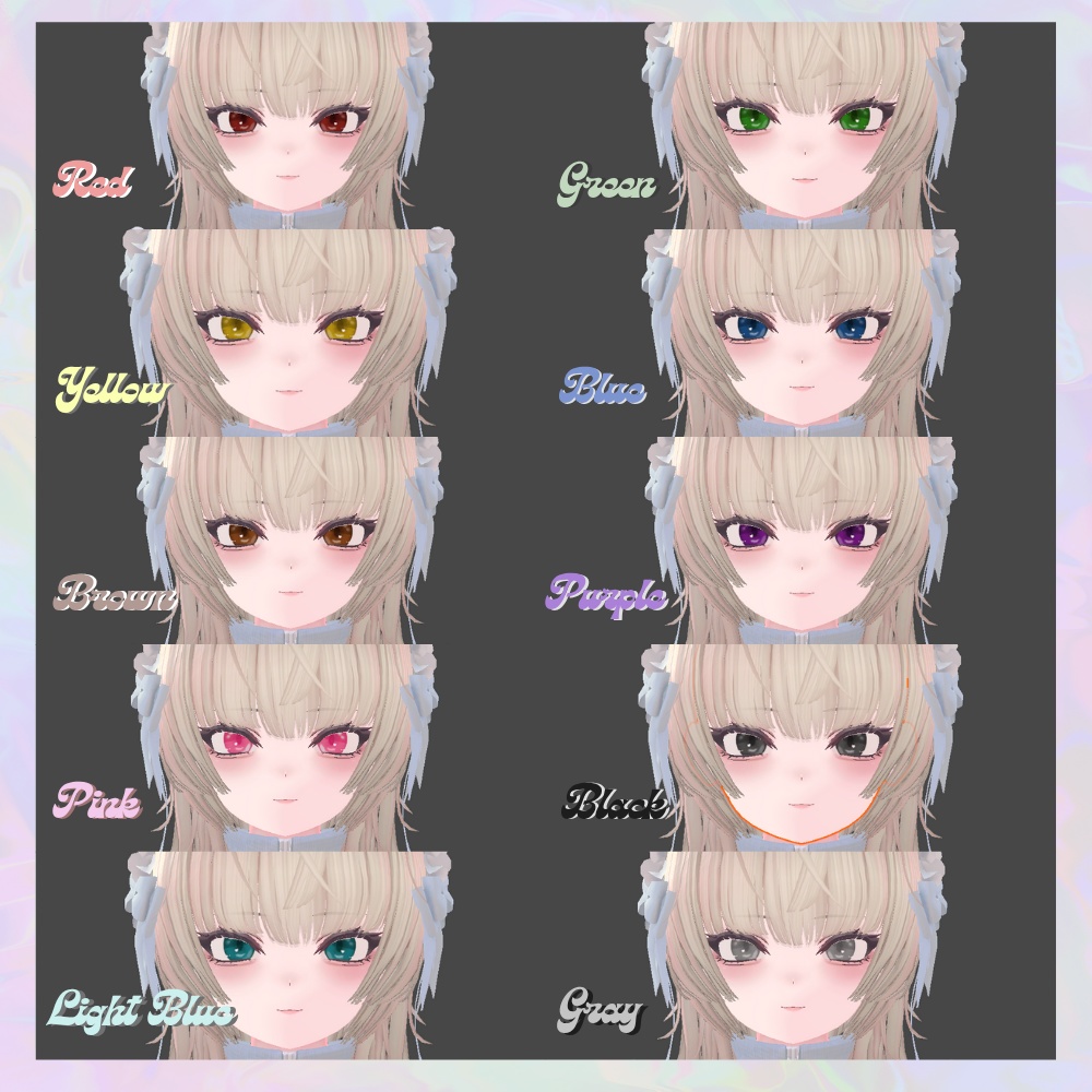 【Shuan / SHRI / 豺狼 / 仙猫 対応】Shiny eye