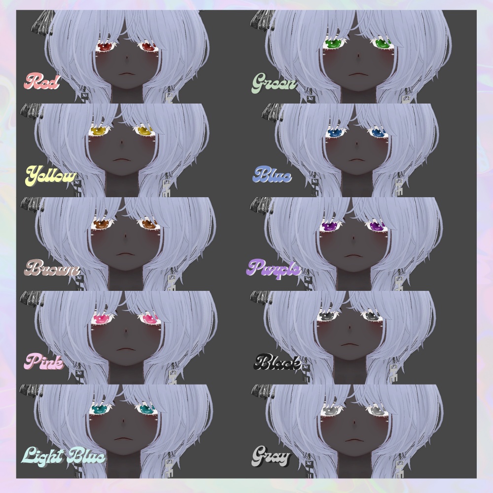 【Shuan / SHRI / 豺狼 / 仙猫 対応】Shiny eye