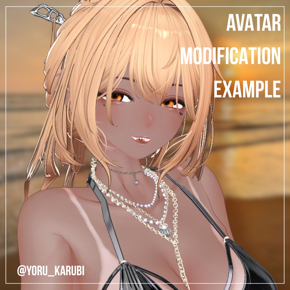 【豺狼 / body texture&make up set】 Summer Drip
