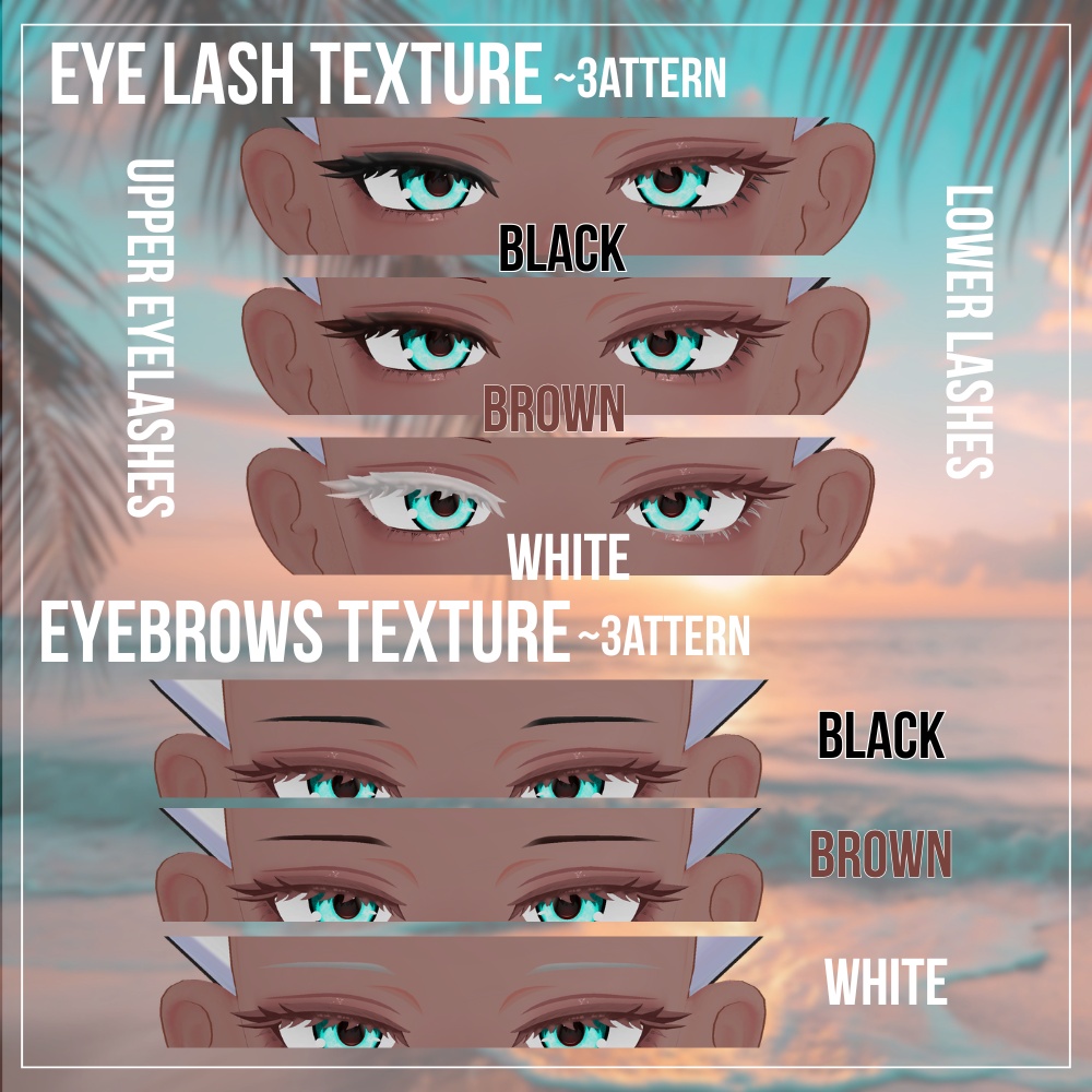【豺狼 / body texture&make up set】 Summer Drip