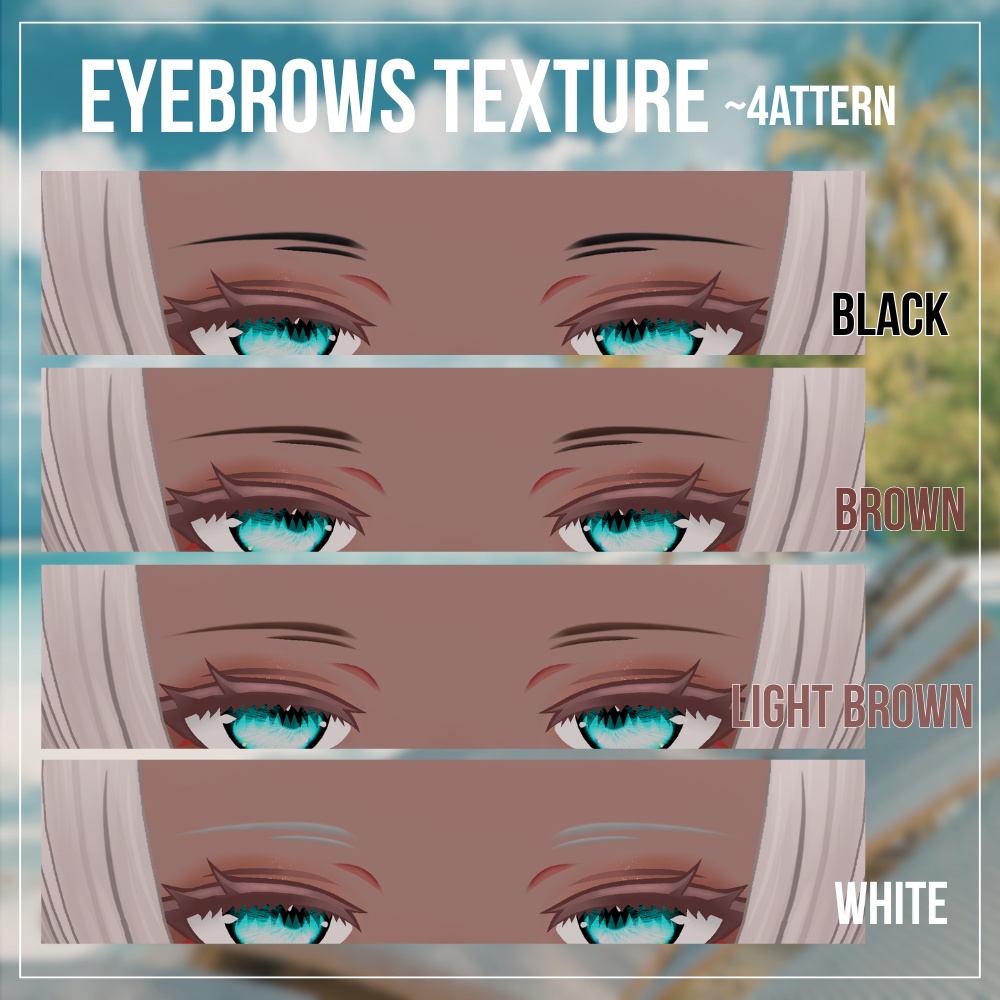 【仙猫 / body texture&make up set】 Summer Drip