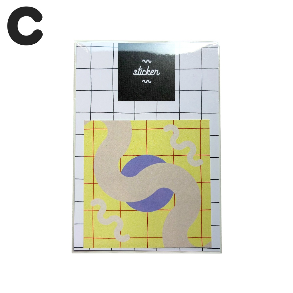 ステッカー(シール) 6cm 全5種