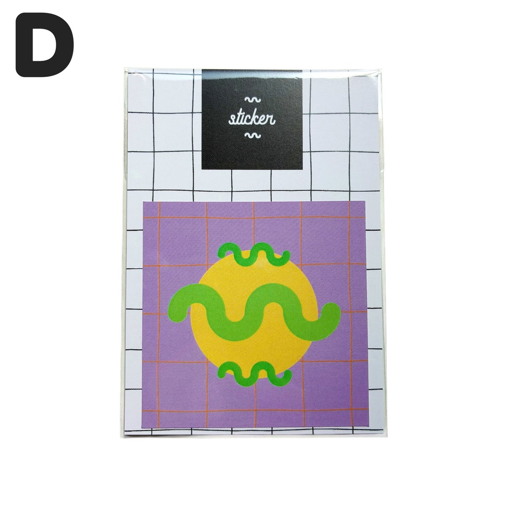 ステッカー(シール) 6cm 全5種