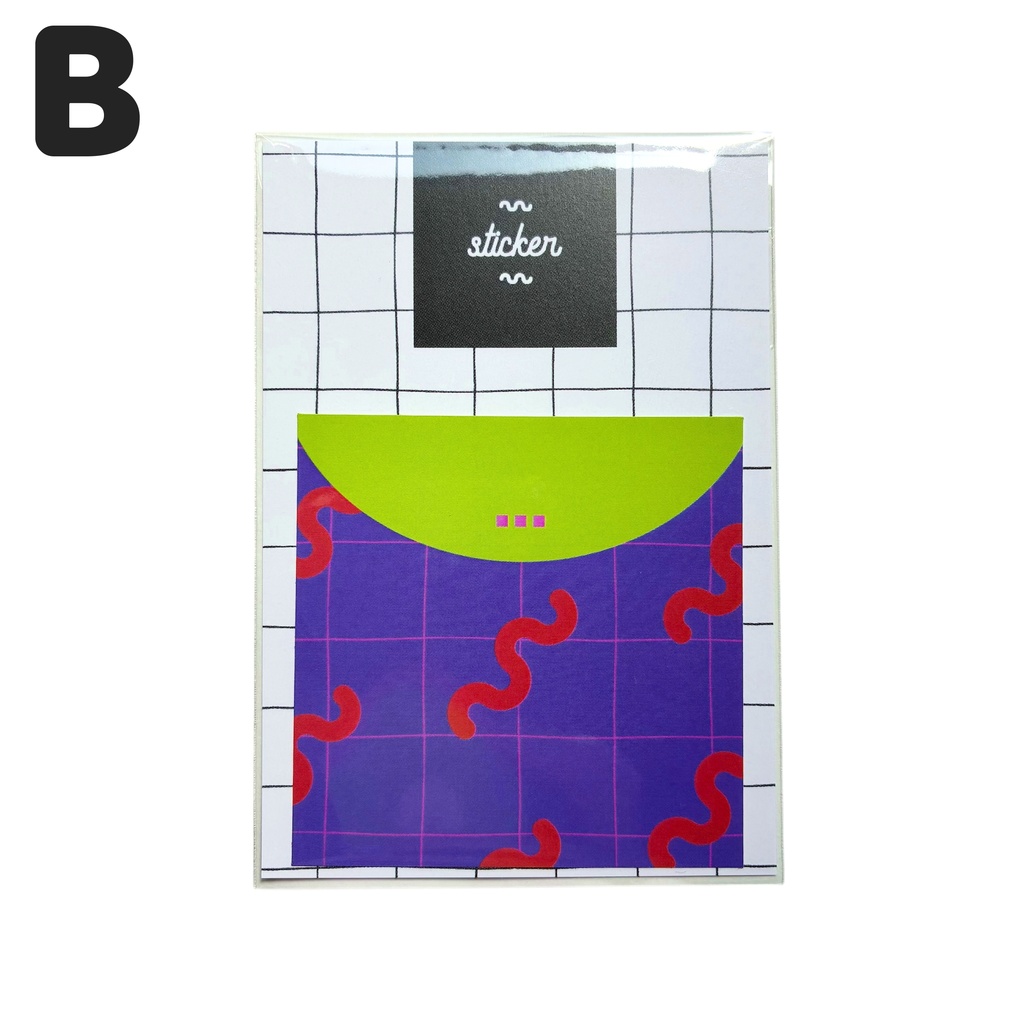 ステッカー(シール) 6cm 全5種