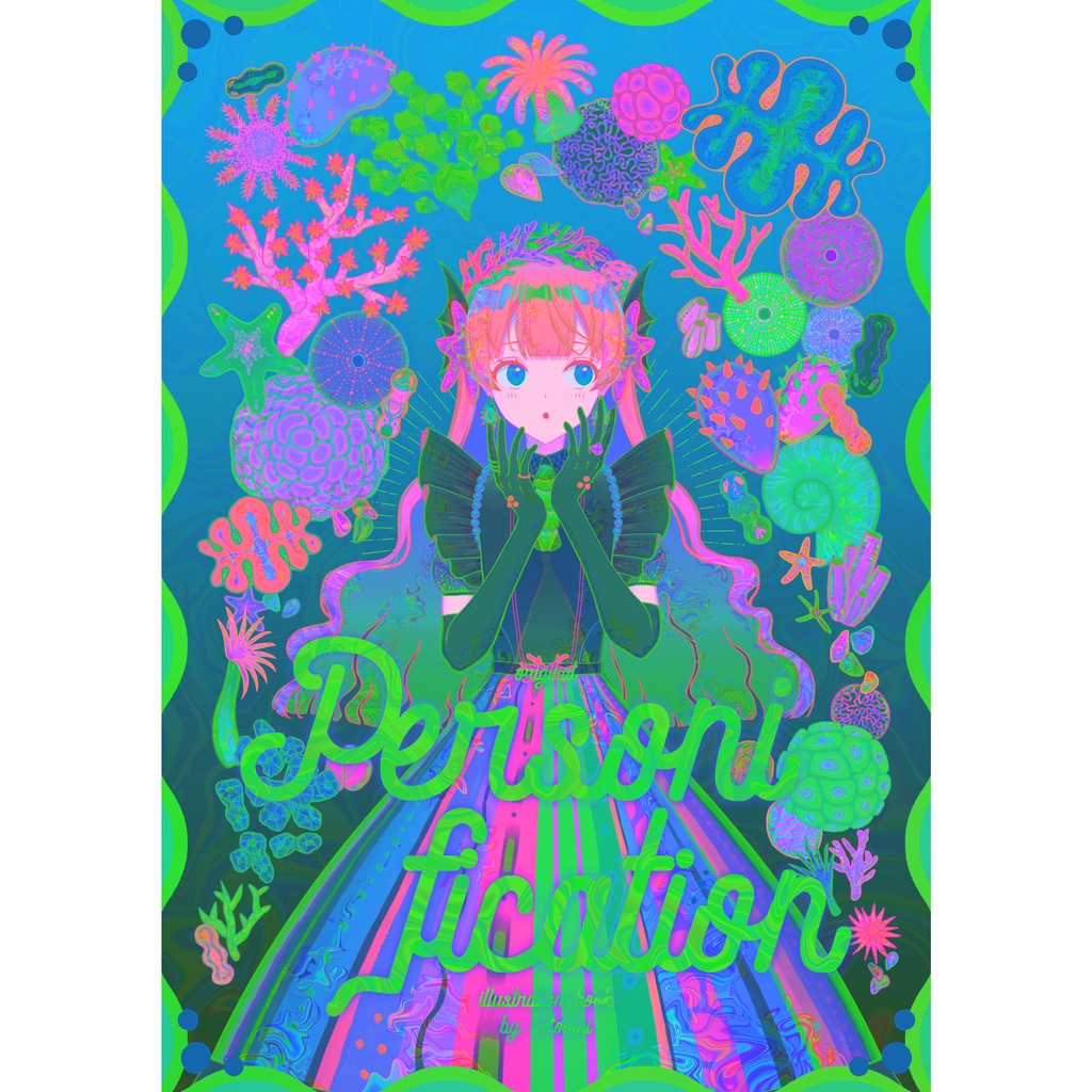 擬人化イラスト本 A5 16P