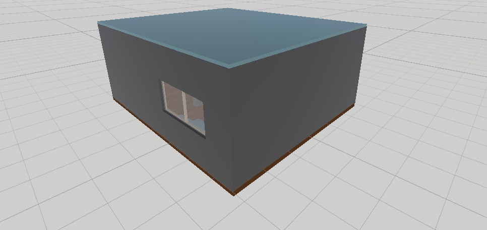 VRChat】家具配置済み! シンプルで使いやすいお部屋アセット