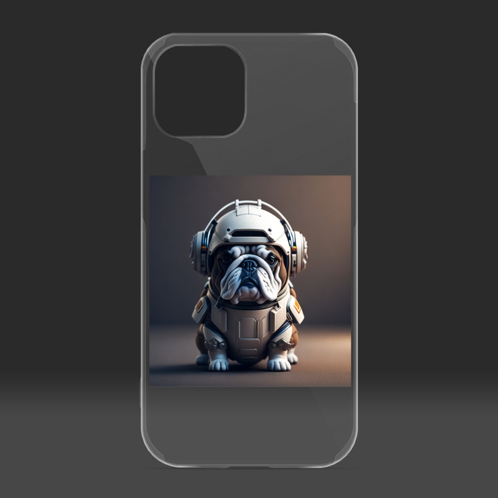 ブルドッククリアiPhoneケース - iPhone 13