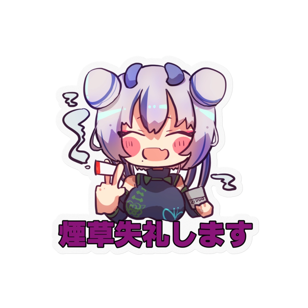 失礼ステッカークリア