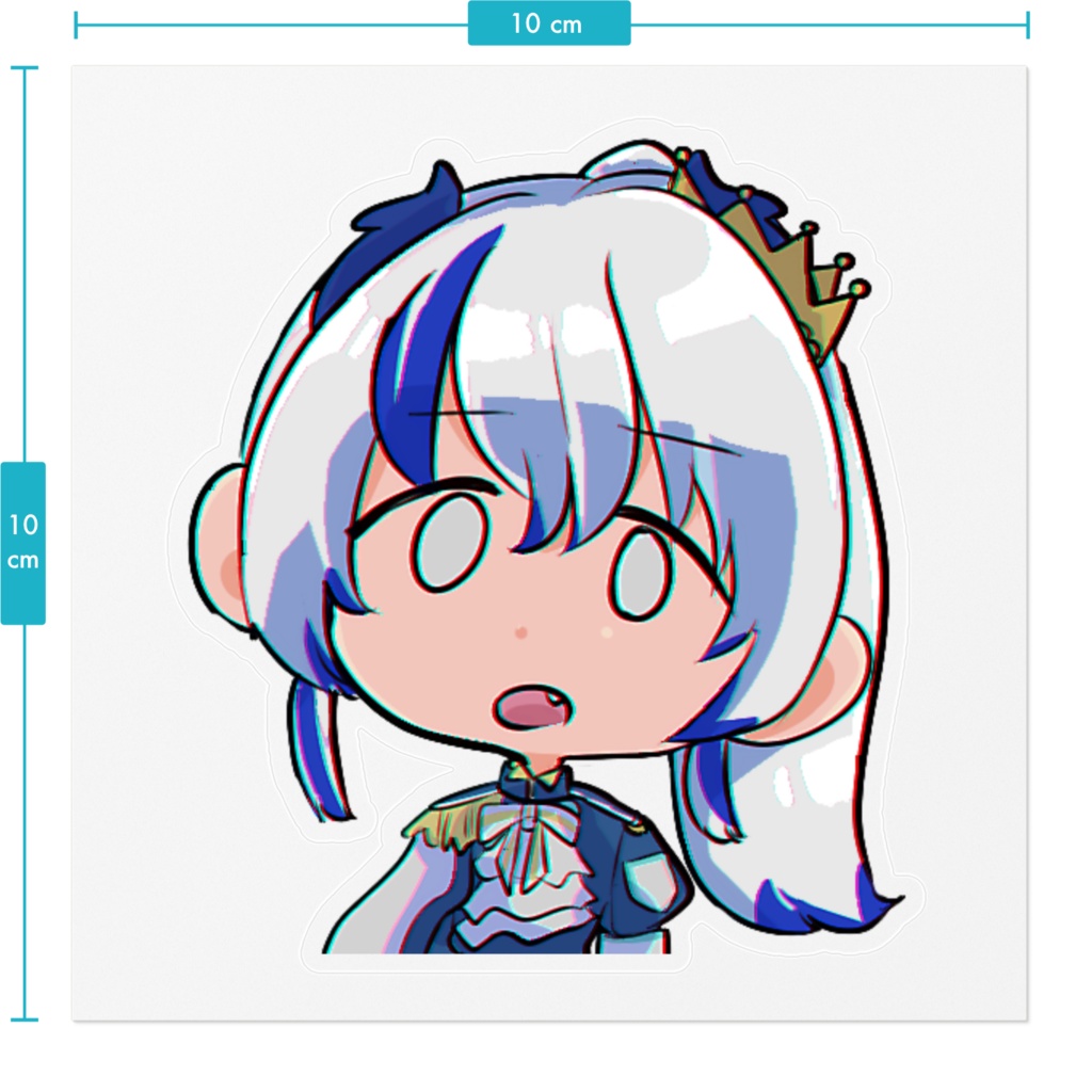 ぽかんもステッカー