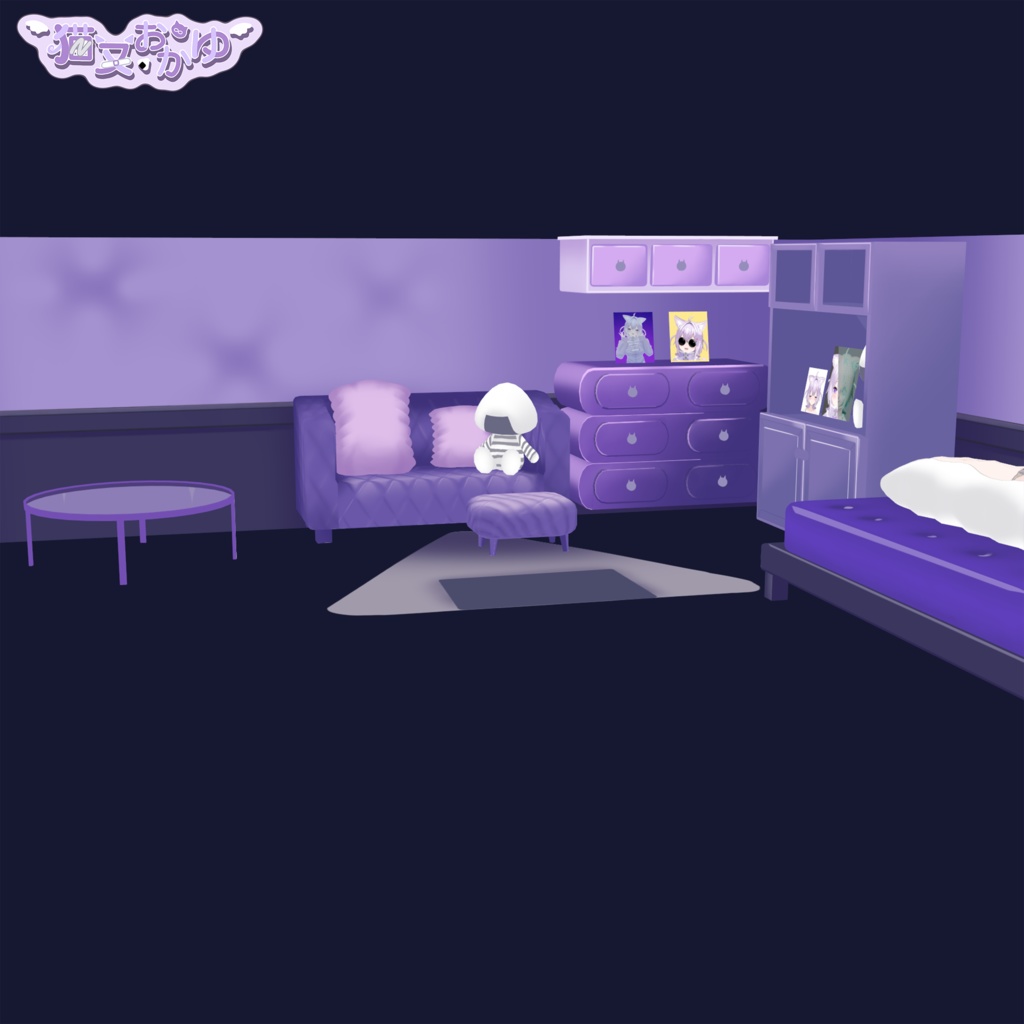 【気まぐれ3Dモデル】 猫又おかゆメン限衣装 【有償版】FanMade