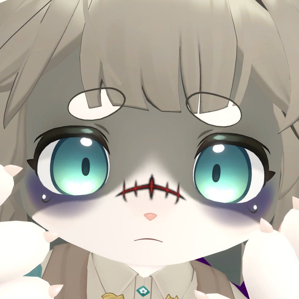 【発売記念セール中】ハロウィン★フェイスペイントテクスチャセット!【灰島/リナ対応】