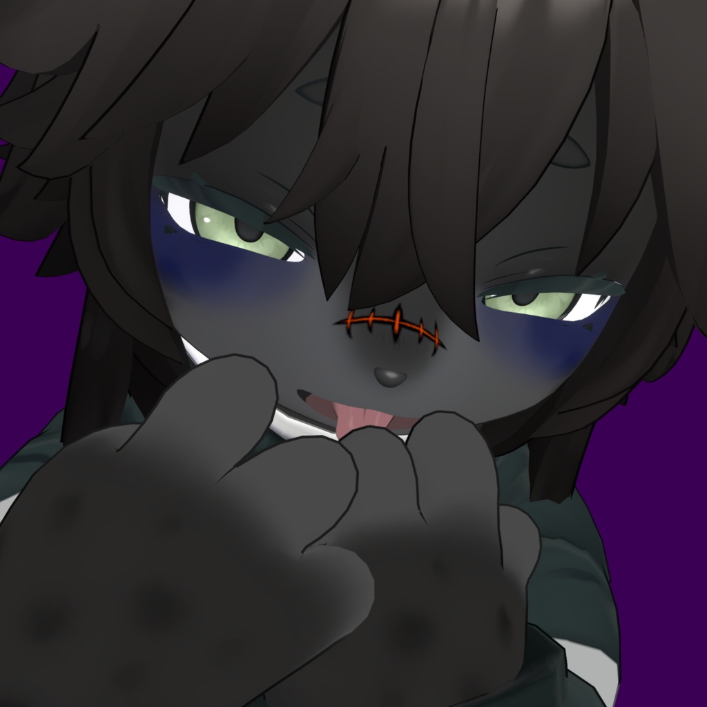 【発売記念セール中】ハロウィン★フェイスペイントテクスチャセット!【灰島/リナ対応】