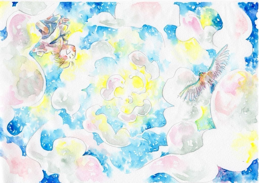 ⭐︎送料込⭐︎春待ちポストカードえほん『はるはるる』