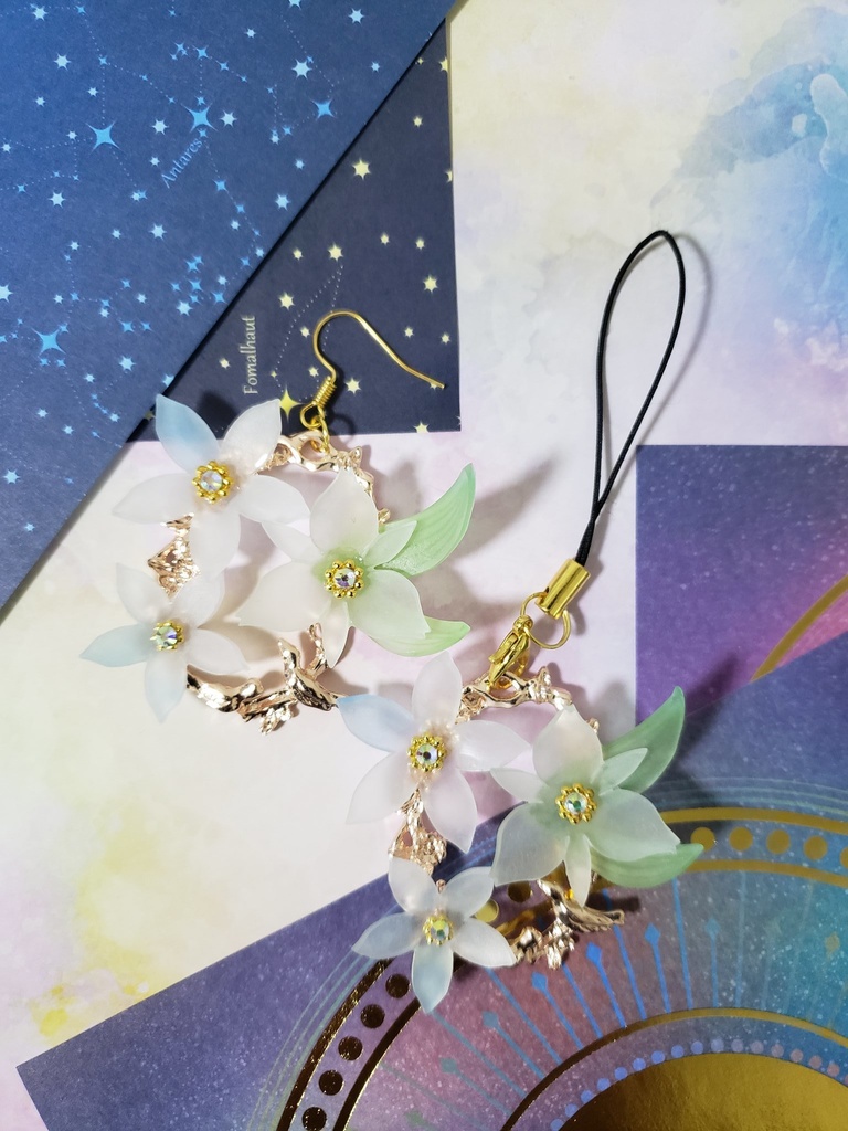 原神　イメージアクセ(片耳)　ウェン蛍