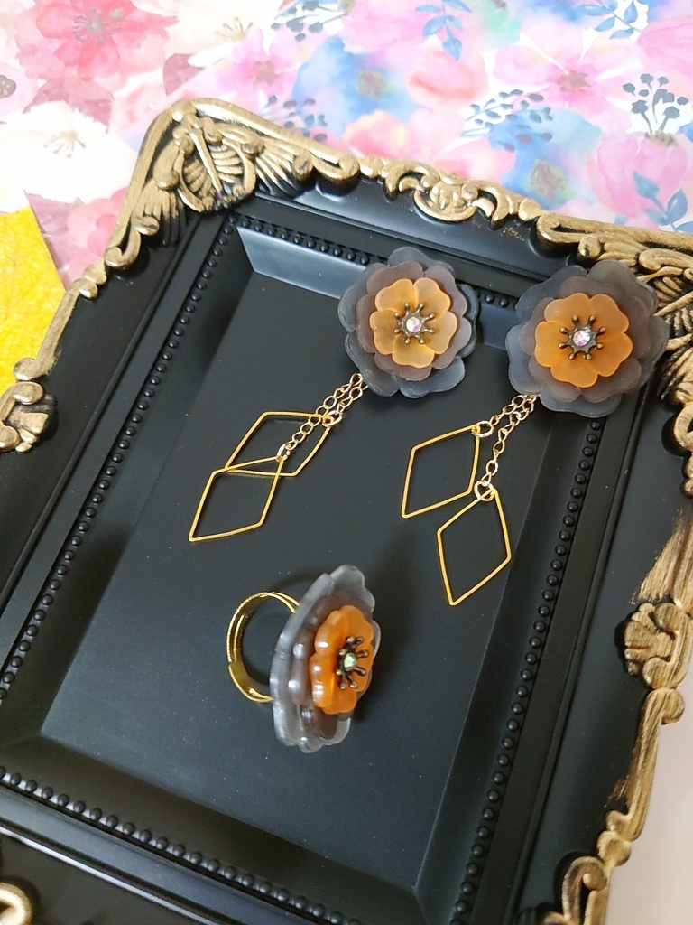 鍾離イメージ 耳飾り/指輪