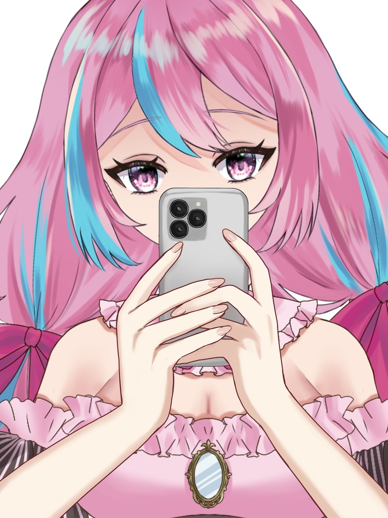 スマホを持つ手