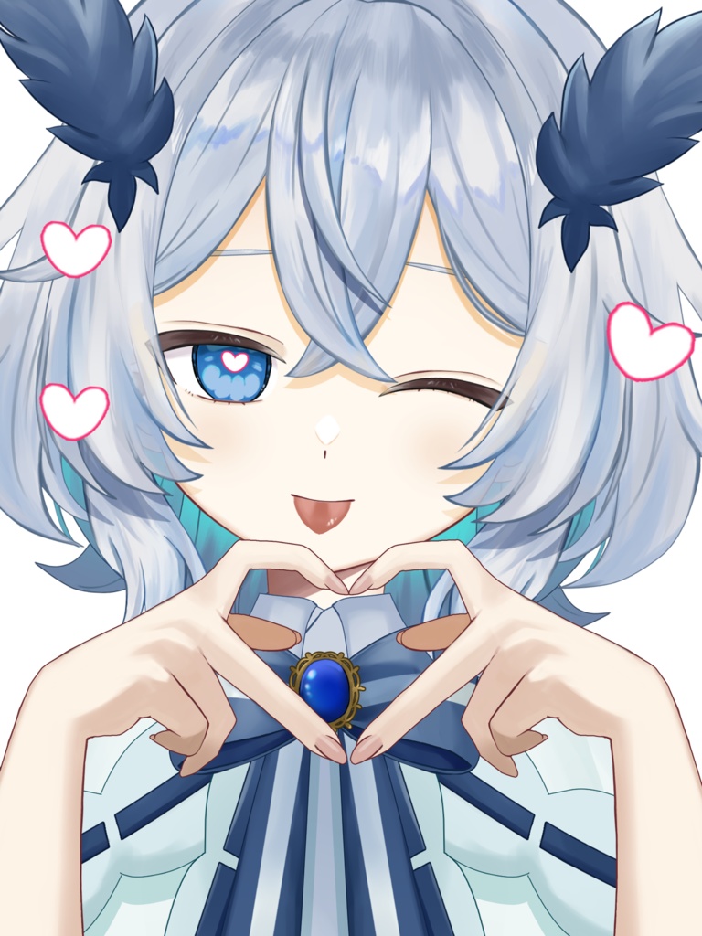 ハートを作る手