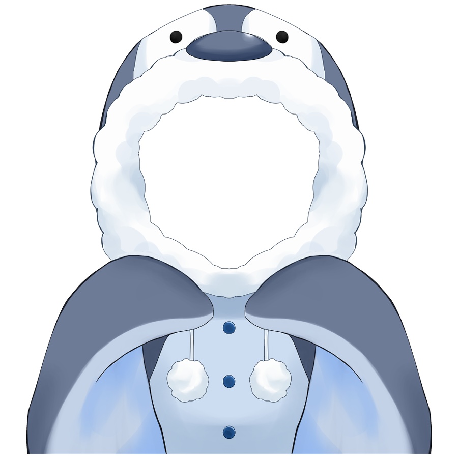 ペンギンの着ぐるみ素材