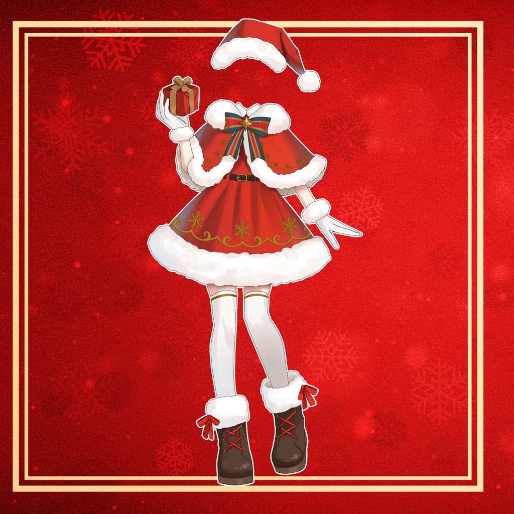 サンタ衣装素材