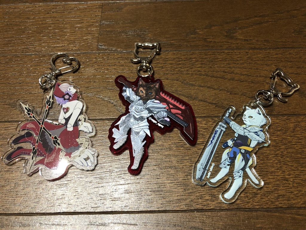 にゃんこガーランド様のアクキー