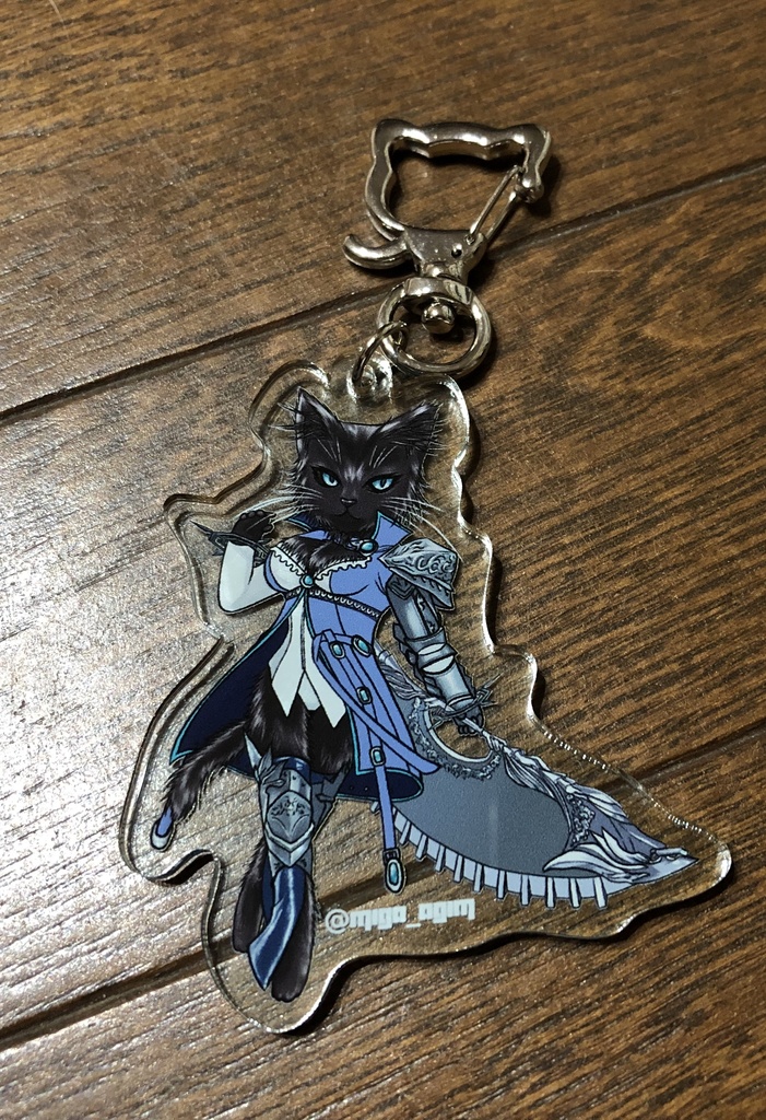 にゃんこメイア嬢のアクキー