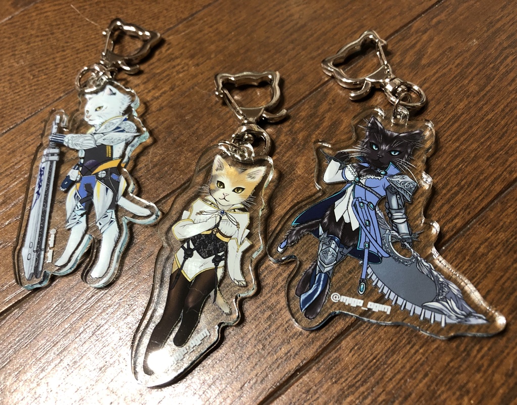 にゃんこメイア嬢のアクキー