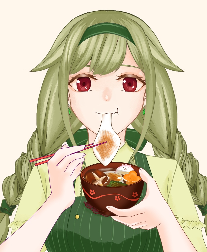 【配信者向け】お雑煮素材