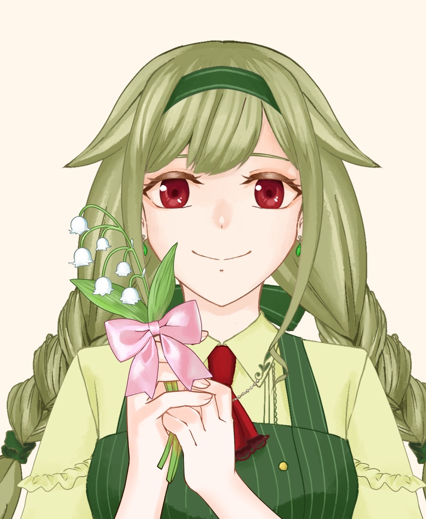 【VTuber向け】鈴蘭素材：高解像度版＆商用利用権