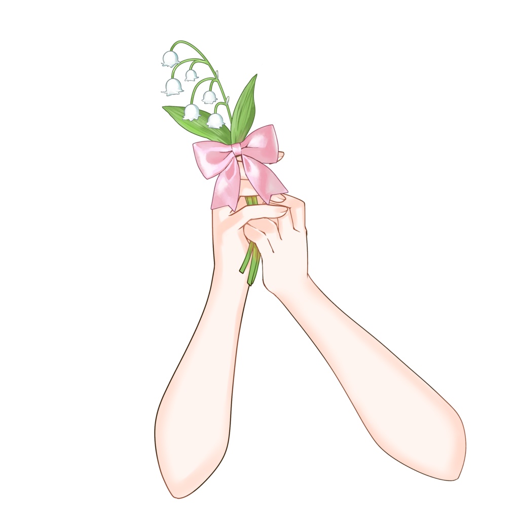 【VTuber向け】鈴蘭素材:高解像度版&商用利用権