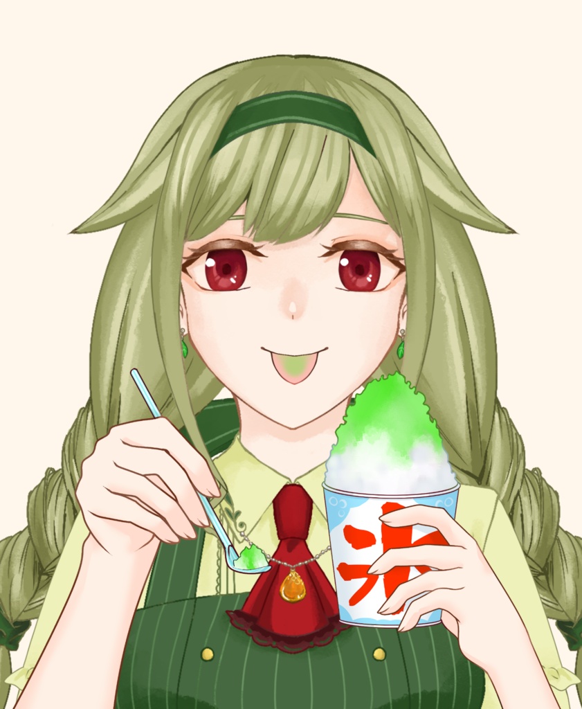 【VTuber向け】かき氷素材:高解像度版&商用利用権