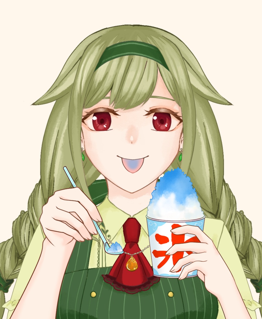 【VTuber向け】かき氷素材:高解像度版&商用利用権