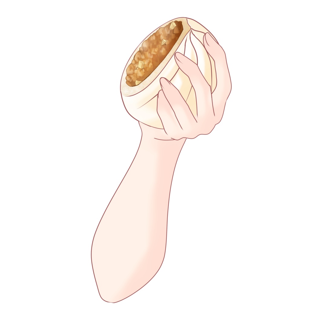 【配信者向け】肉まん素材