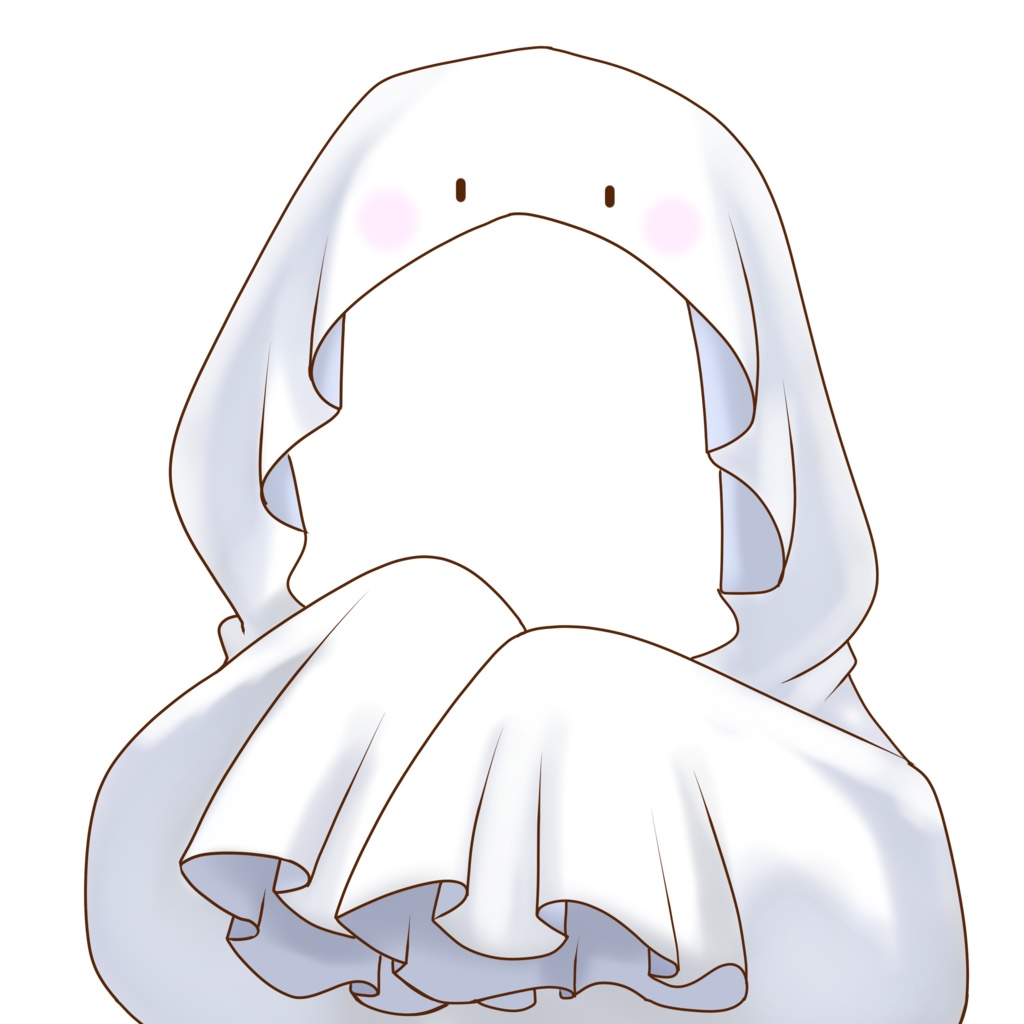 【配信者向け】おばけなりきり素材