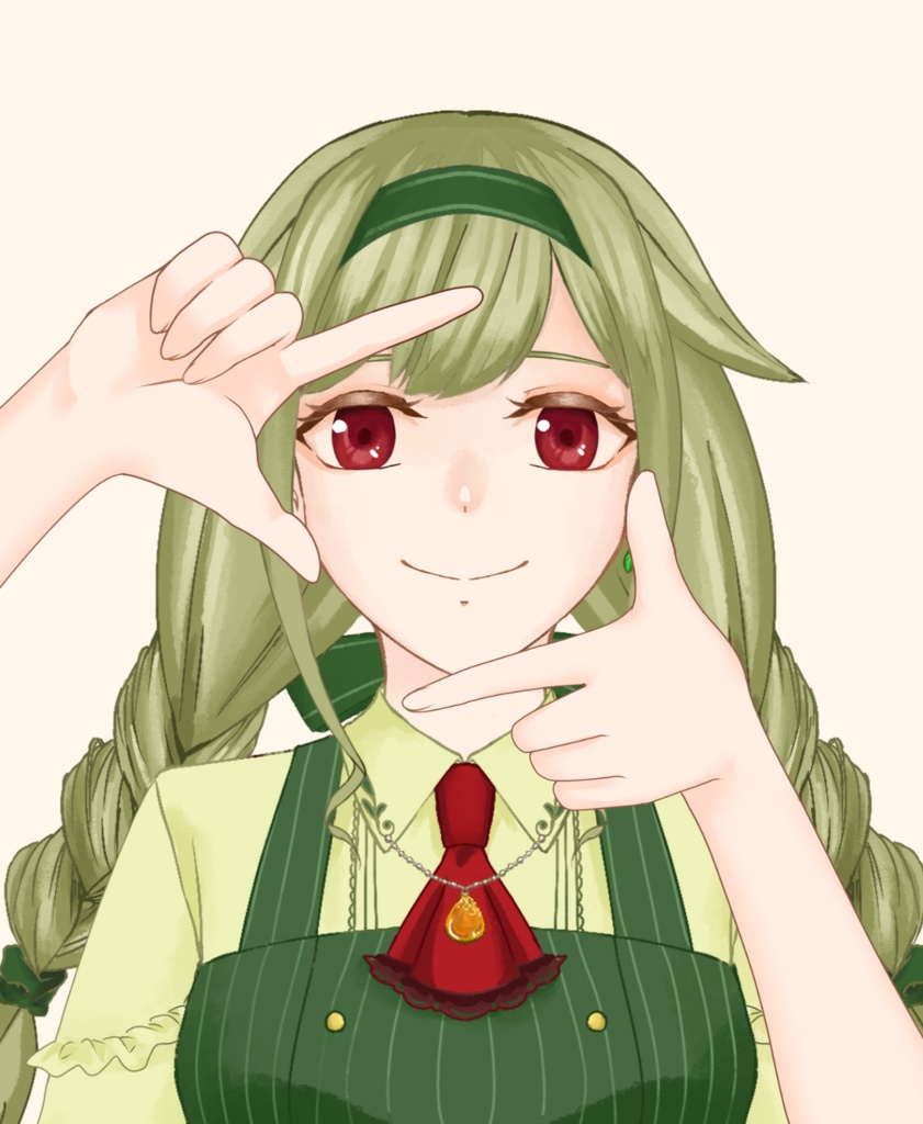 【VTuber向け】指フレーム素材:高解像度版&商用利用権