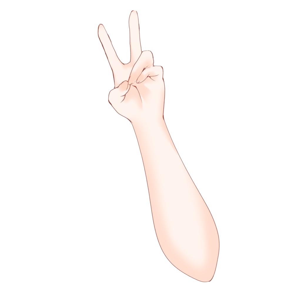 【配信者向け】ピース素材