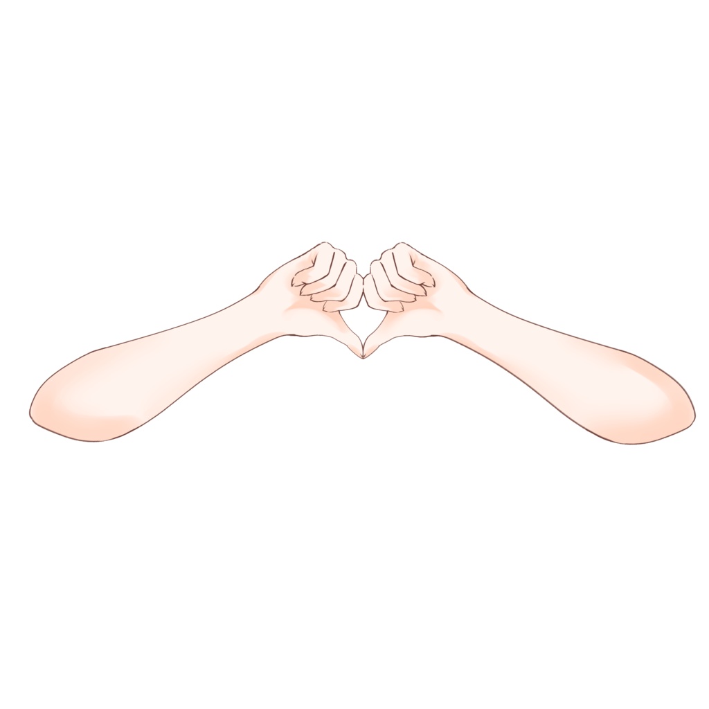 【配信者向け】グッドハート素材