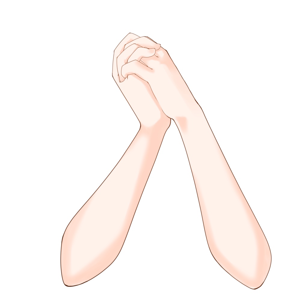 【配信者向け】お願いする手素材:高解像度版&商用利用権