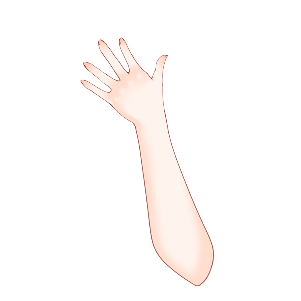 【配信者向け】顔に手をあてる素材