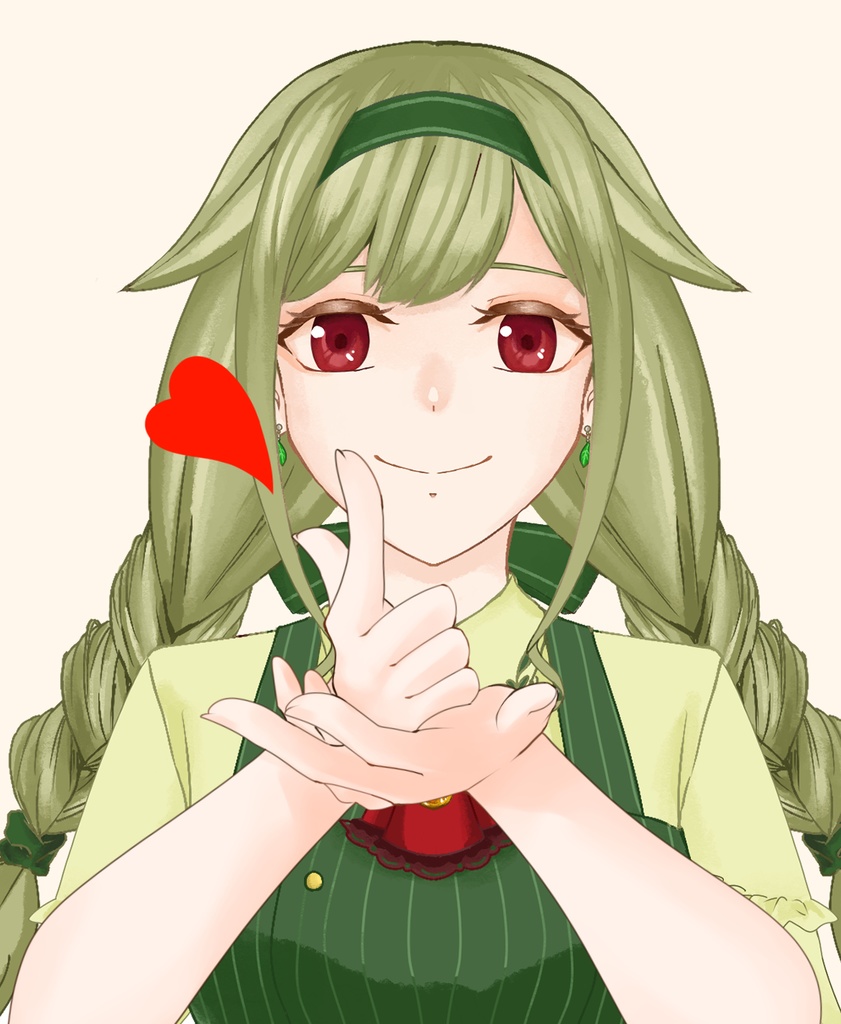 【配信者向け】ハートを撃ち抜く素材